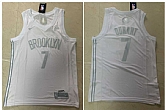 Nets 7 Kevin Durant White Nike Swingman MVP Jersey,baseball caps,new era cap wholesale,wholesale hats